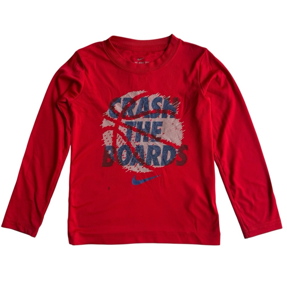 Nike Boys' Dri-Fit T-Shirt - University red, 6